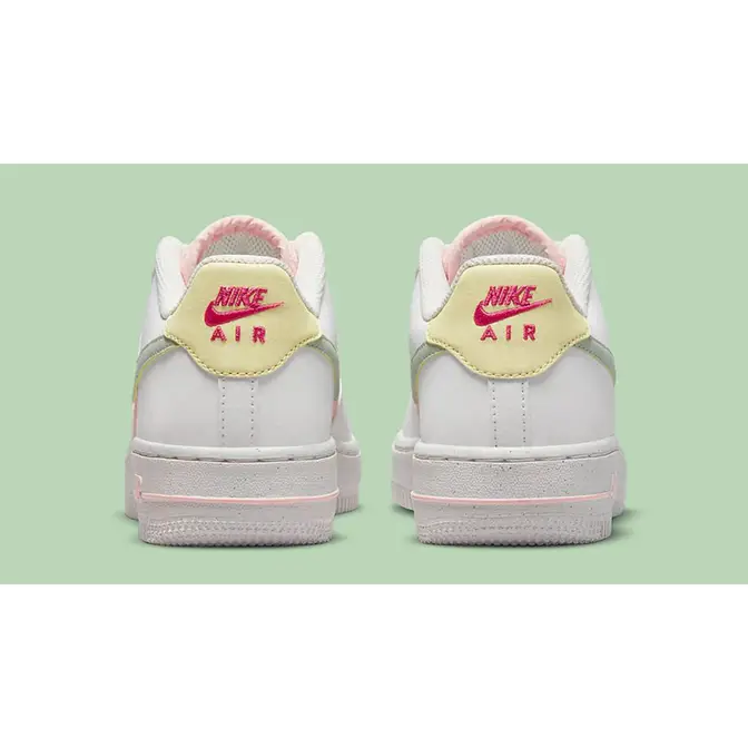 Nike Air Force 1 Low GS White Pink | Where To Buy | DR4853-100 | The ...