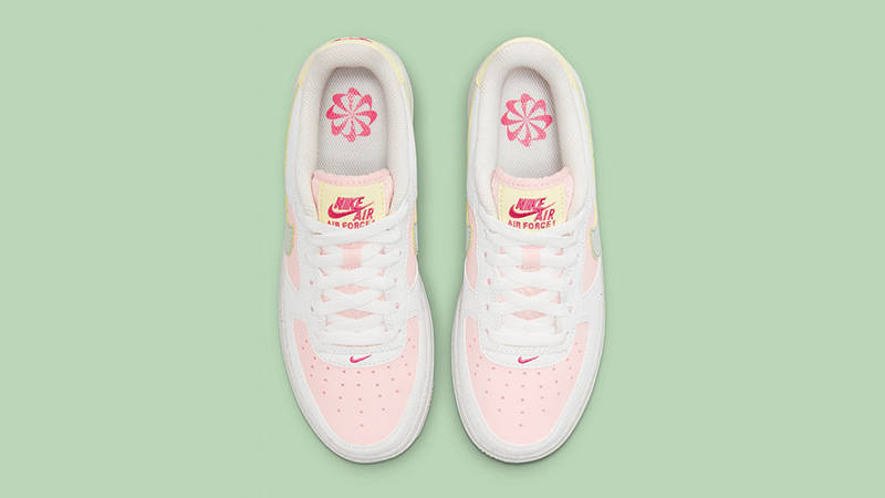 Nike Air Force 1 Low GS White Pink