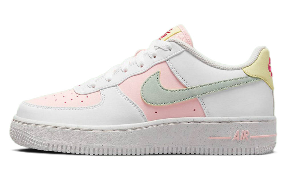 Nike Air Force 1 Low GS White Pink