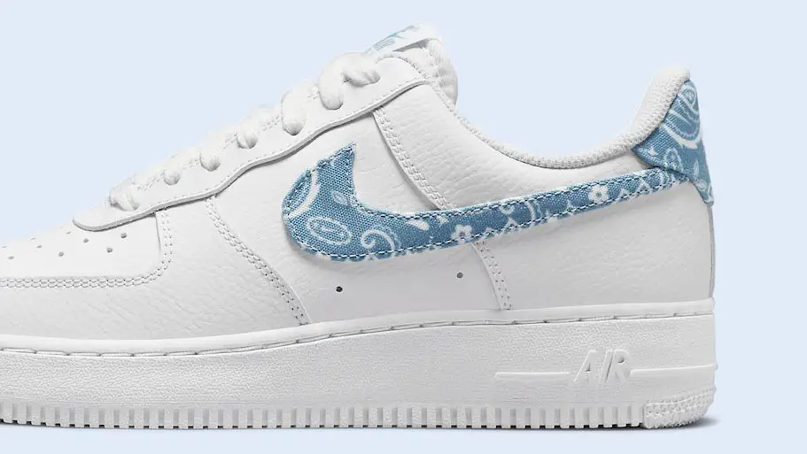 Paisley-Print Swooshes Decorate This Latest Air Force 1 | The Sole