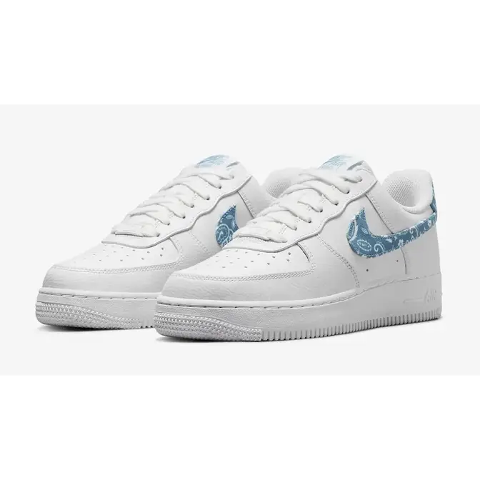 Nike Air Force 1 Low Paisley Blue | Where To Buy | DH4406-100 