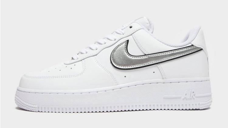 Nike Air Force 1 Low White Silver