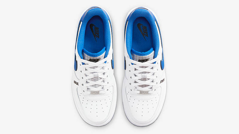 Nike Air Force 1 LV8 GS White Game Royal
