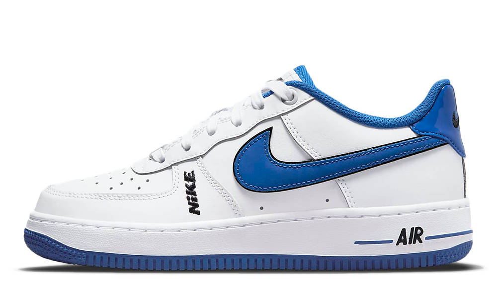 (GS) Nike Air Force 1 '07 LV8 'White Racer Blue' DD3227-100