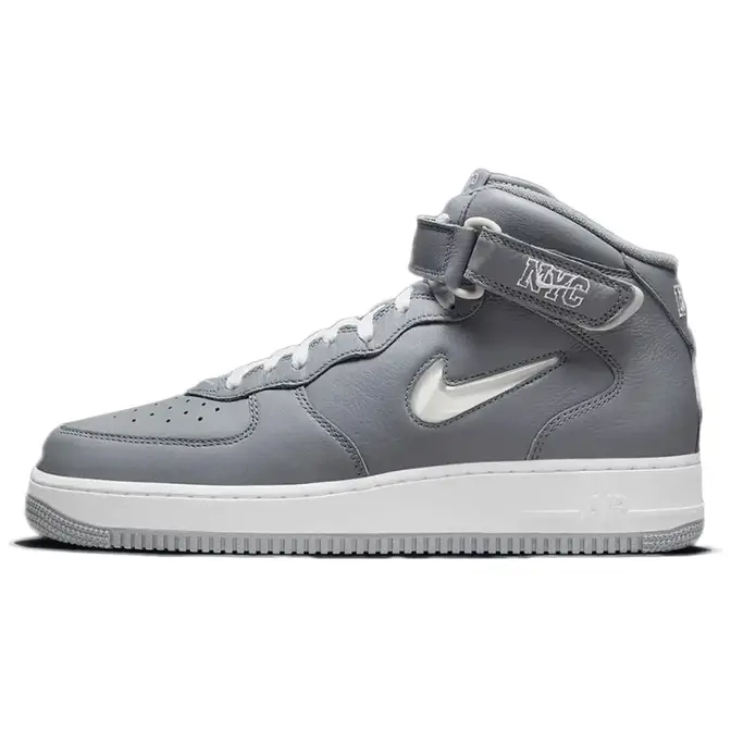 Nike Air Force 1 Mid Jewel NYC Cool Grey | Where To Buy | DH5622-001 ...