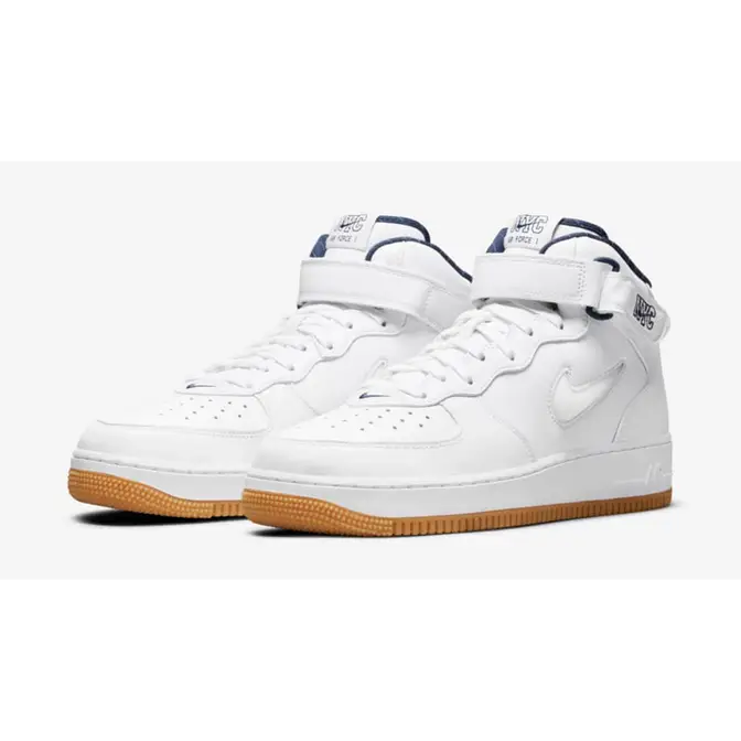 Nike Air Force 1 Mid Jewel NYC Midnight Navy | Raffles & Where To Buy ...