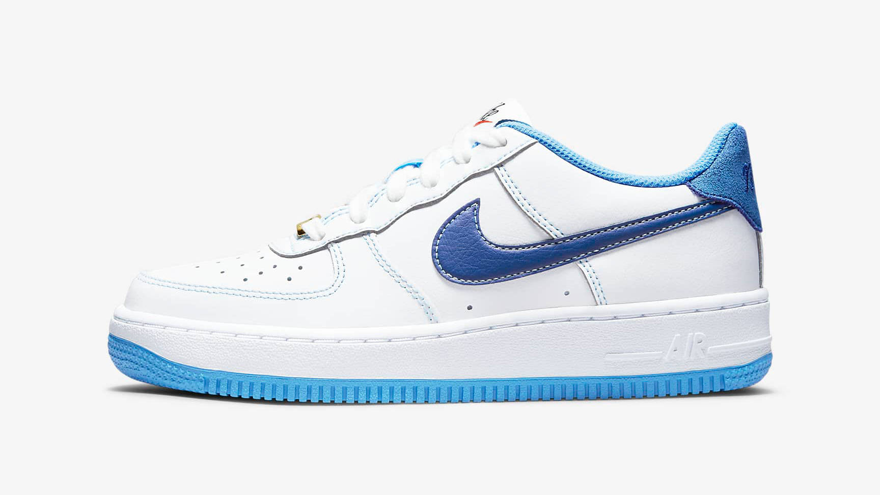 Nike Air Force 1 S50 GS White University Blue