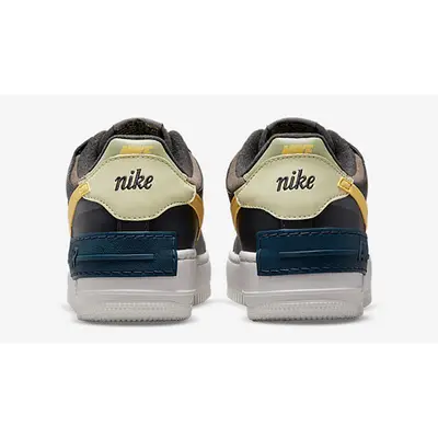 Nike Air Force 1 Shadow Black Brown Yellow | Where To Buy | DQ0881