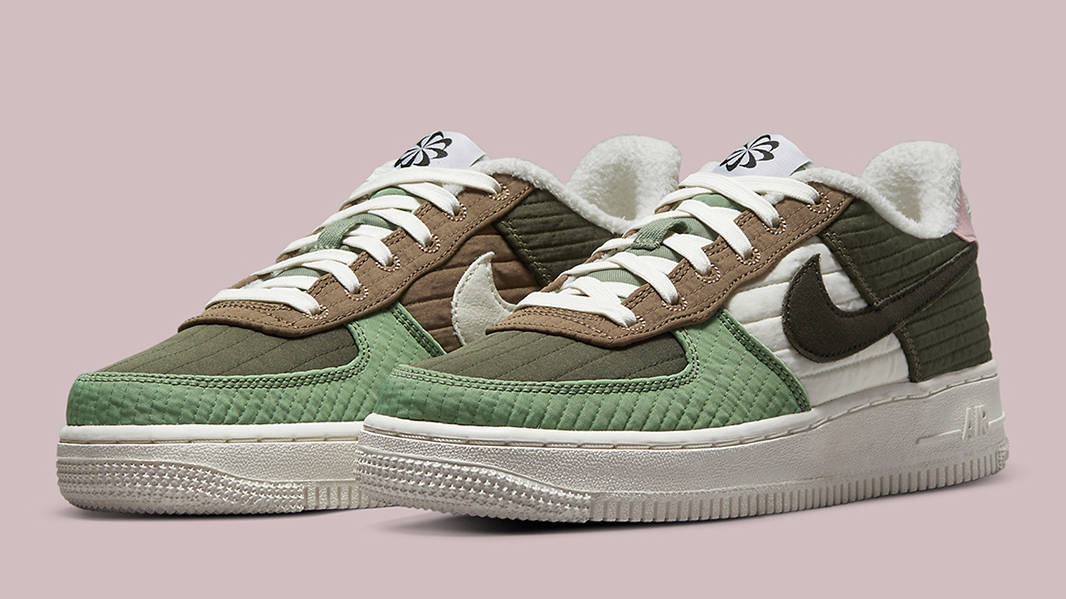 Nike Air Force 1 Toasty Oil Green Sail