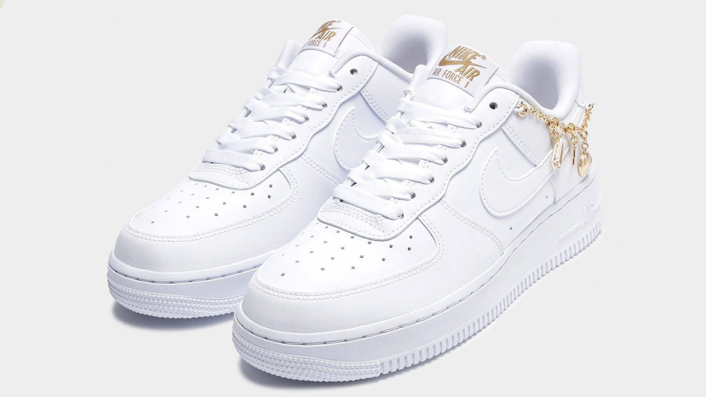 Nike Air Force 1 White Gold Lucky Charms 2