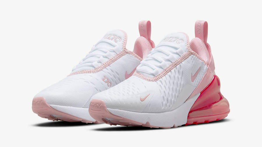 Nike Air Max 270 GS White Pink Salt | Where To Buy | 943345-108 | The ...