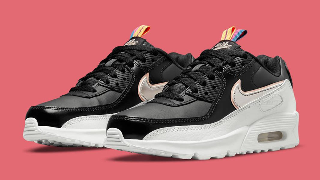 90 Cuban Link Air Max 90 Chaine Nike Air Max 90 GS Black White