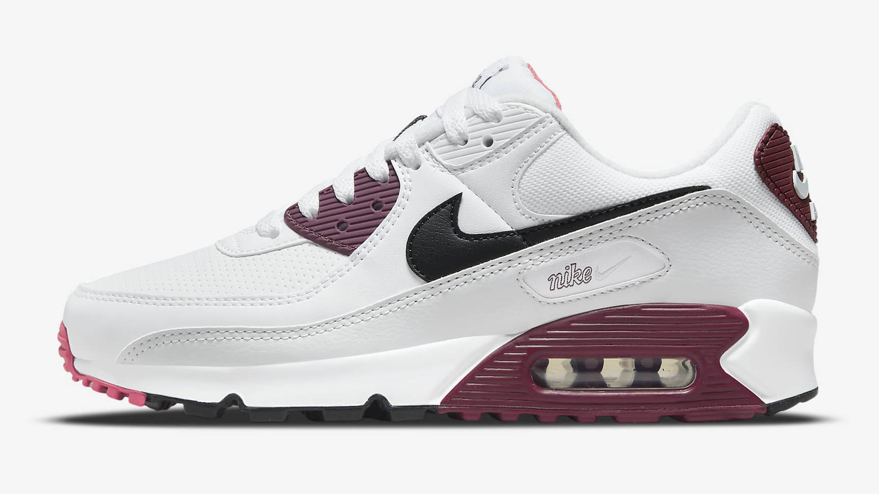 Nike Air Max 90 White Dark Beetroot