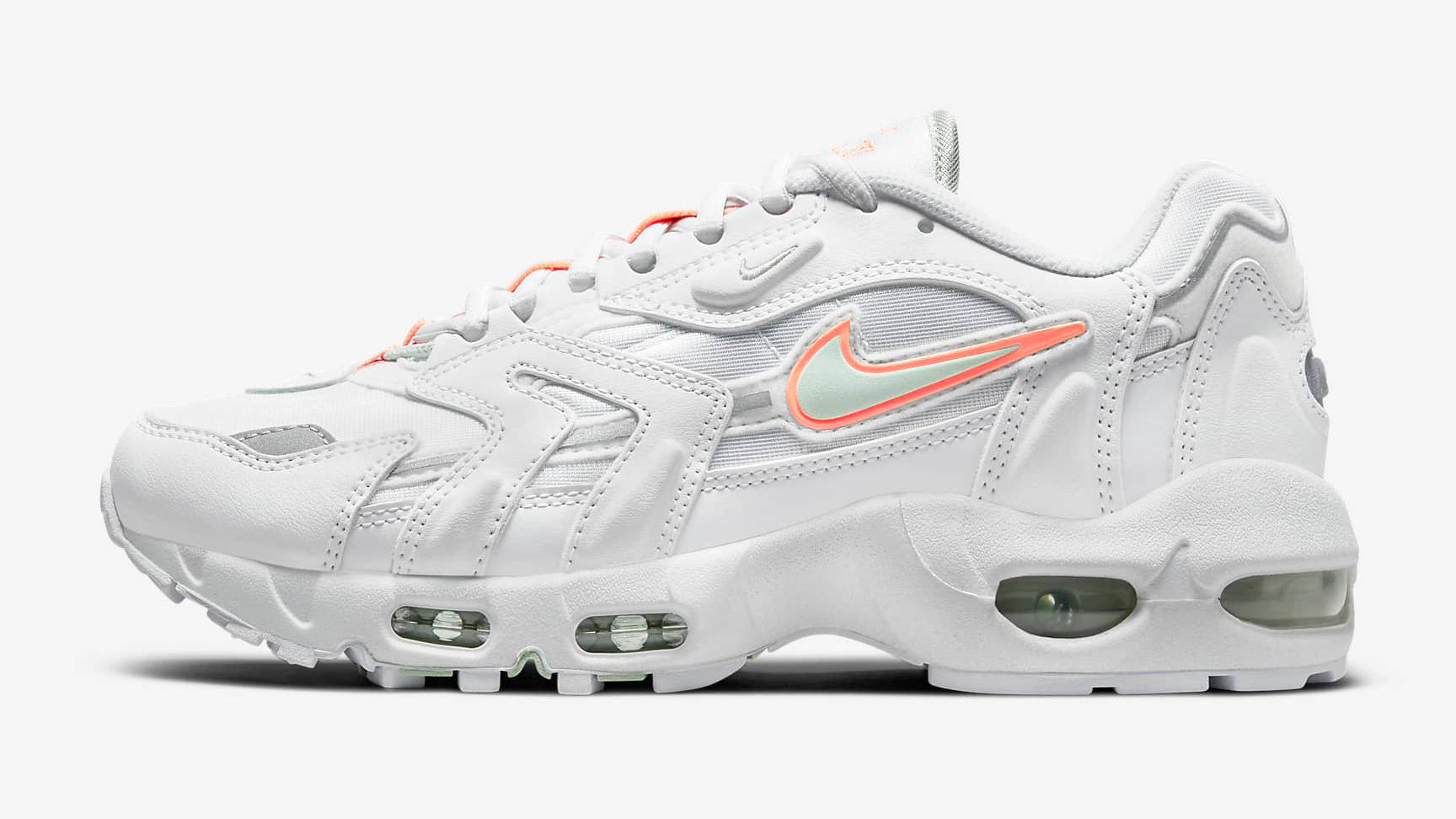 Nike Air Max 96 2 White Bright Mango