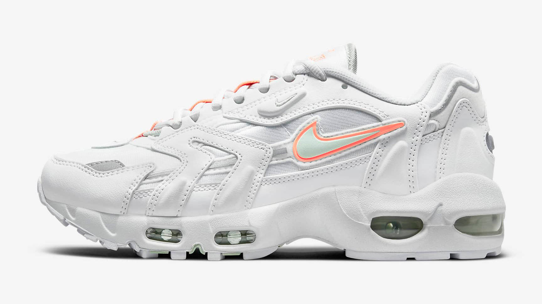 Nike Air Max 96 2 White Bright Mango