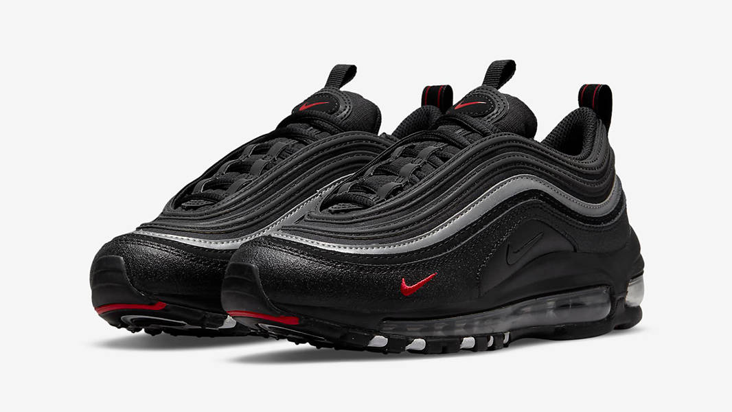 Nike Air Max 97 GS Black Sport Red