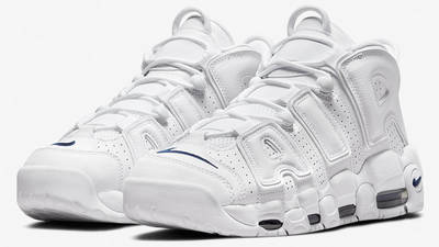 Nike Air More Uptempo White Navy DH8011-100 front