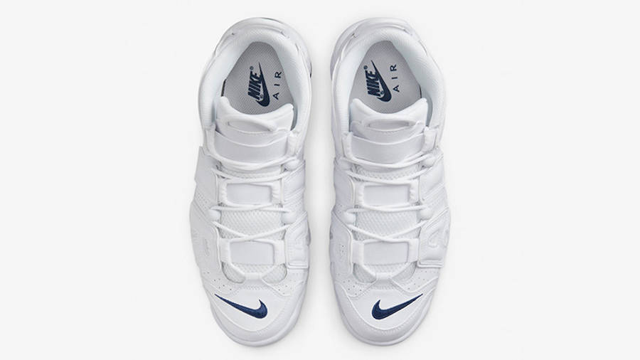 Nike Air More Uptempo White Navy DH8011-100 middle