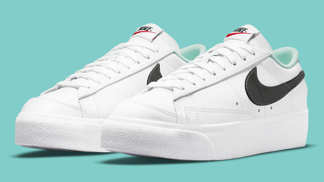 Nike Blazer Low Platform White Floral