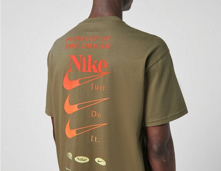 Nike DNA M90 T-Shirt Green Detail
