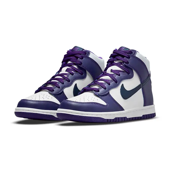 Nike Dunk High Navy Court Purple | Where To Buy | DH9751-100 | The