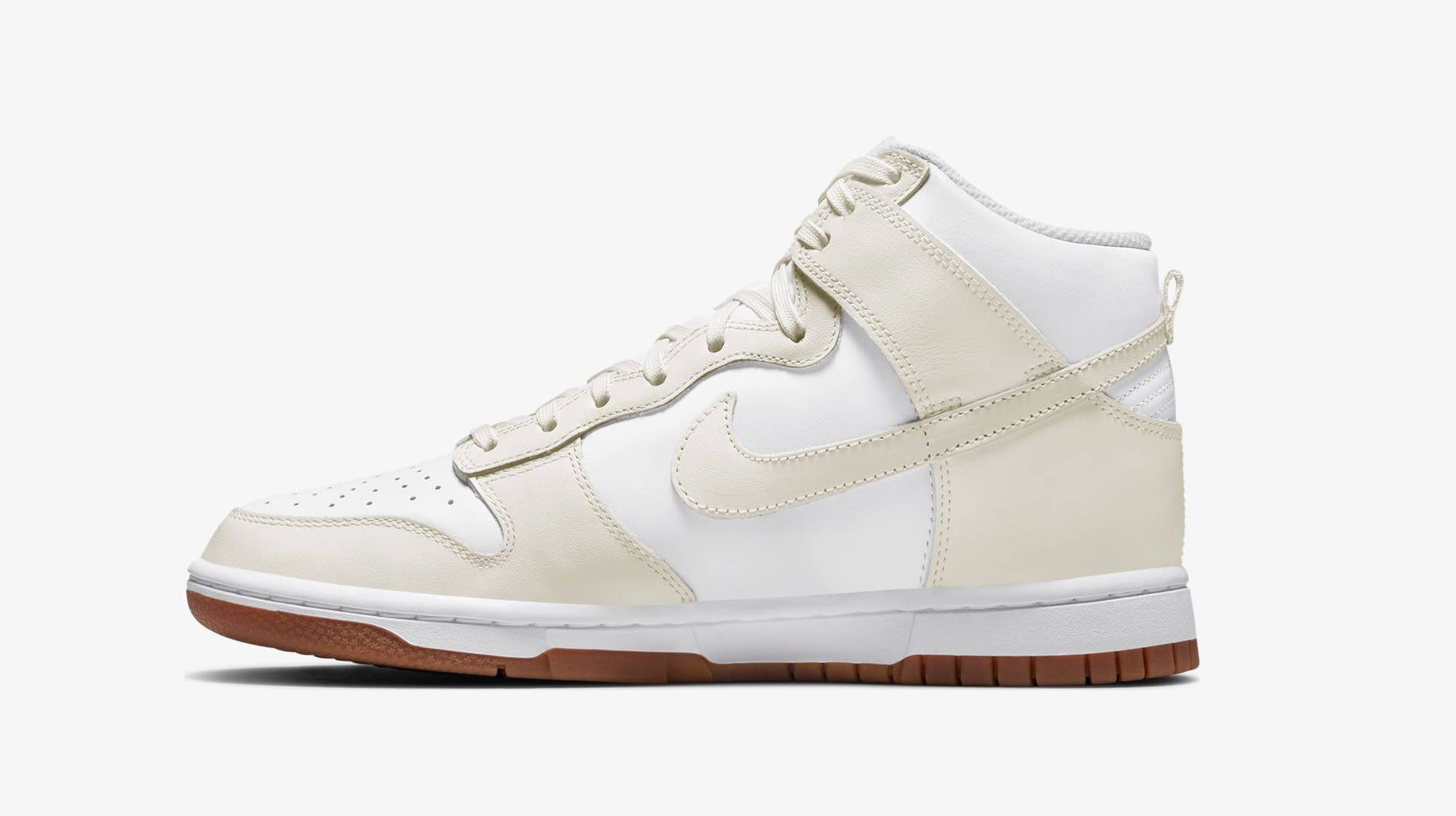 Nike Dunk High Cream Gum 1