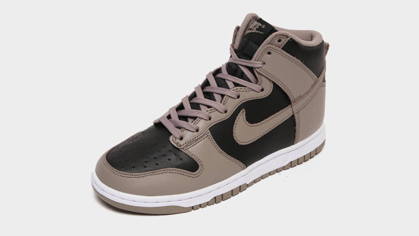 Nike Dunk High Moon Fossil Black