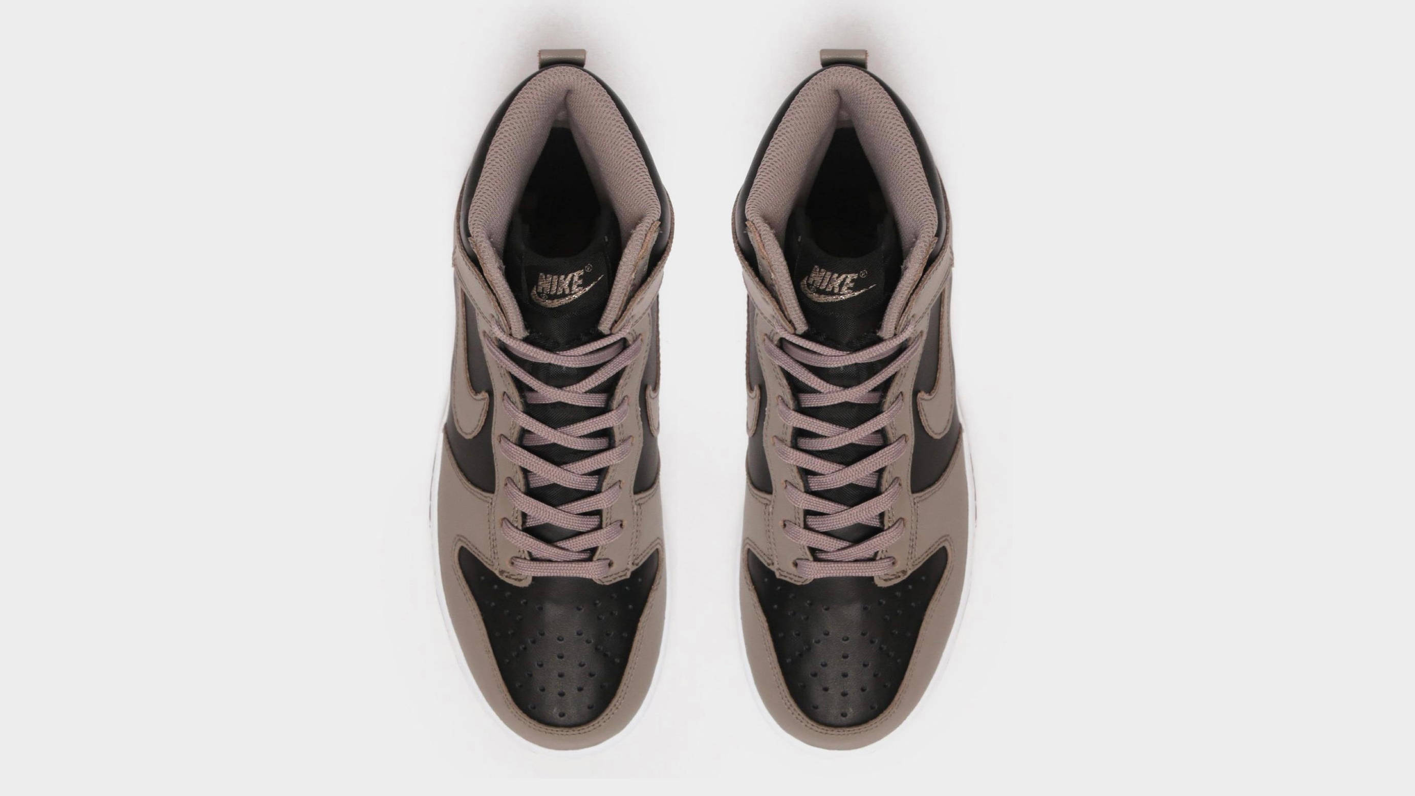 Nike Dunk High Moon Fossil Black