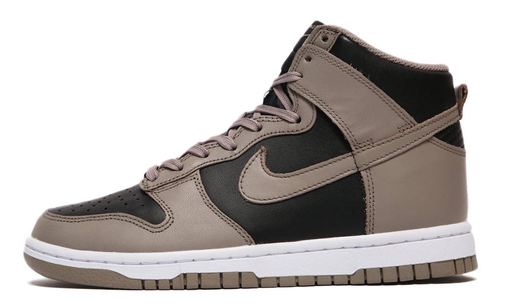 Nike Dunk High Moon Fossil Black