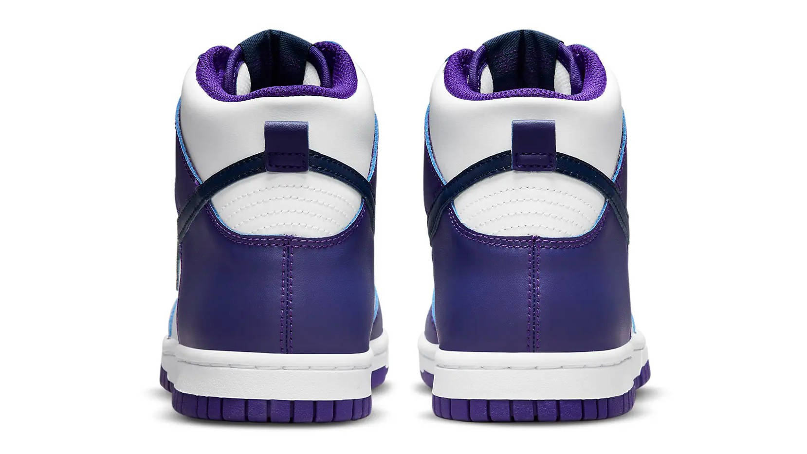 Nike Dunk High Navy Court Purple