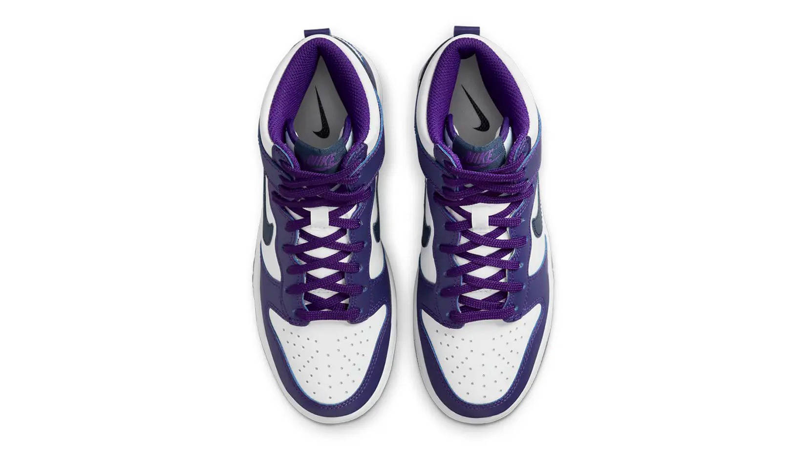 Nike Dunk High Navy Court Purple