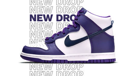 The Nike Dunk High "Navy/Court Purple" Oozes with Retro Vibes The Nike Dunk High "Navy/Court Purple" Oozes with Retro Vibes