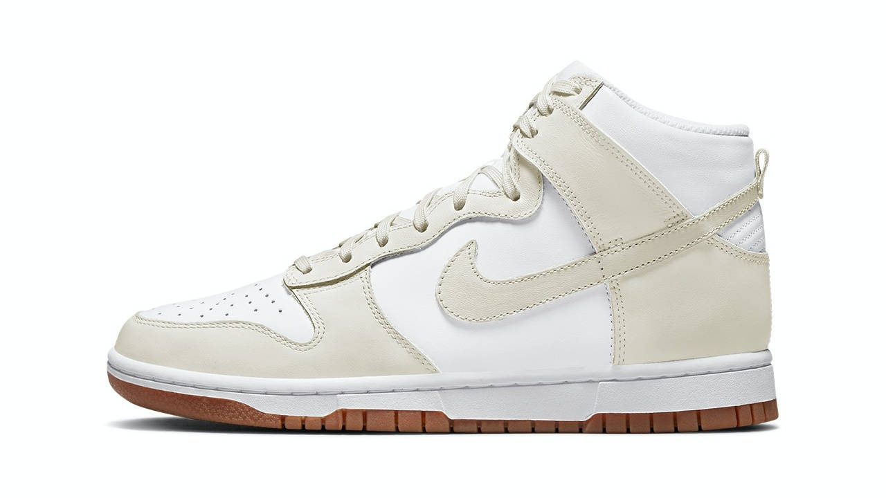 nike dunk high sail gum 1