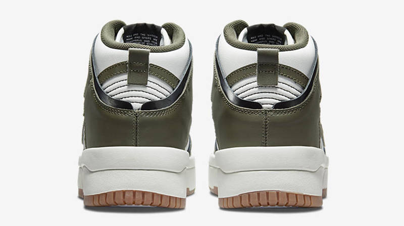 Nike Dunk High Up Cargo Khaki DH3718-103 Back