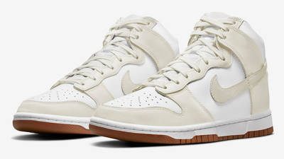 high top white dunks