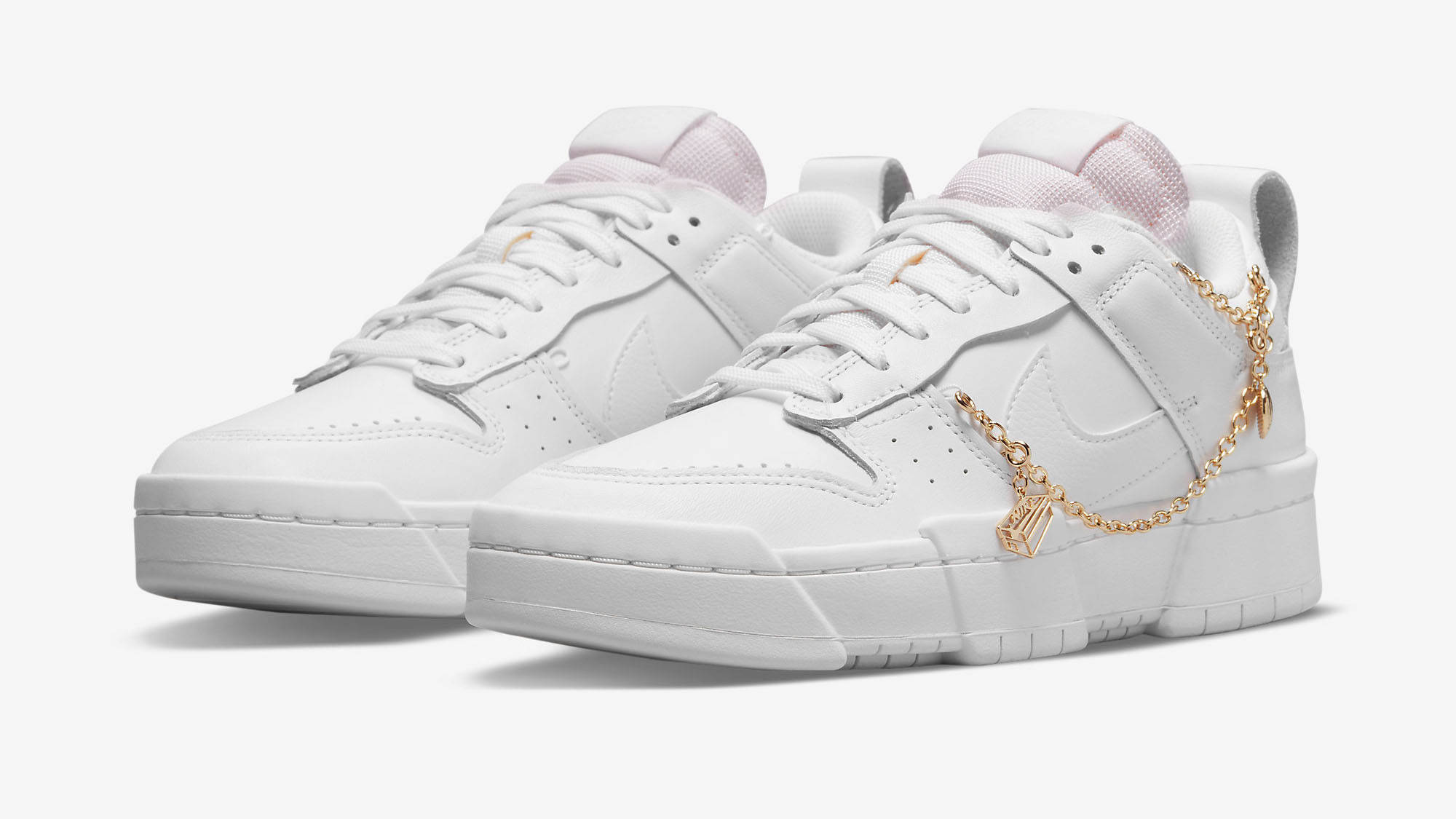 Nike Dunk Low Disrupt White Gold 2