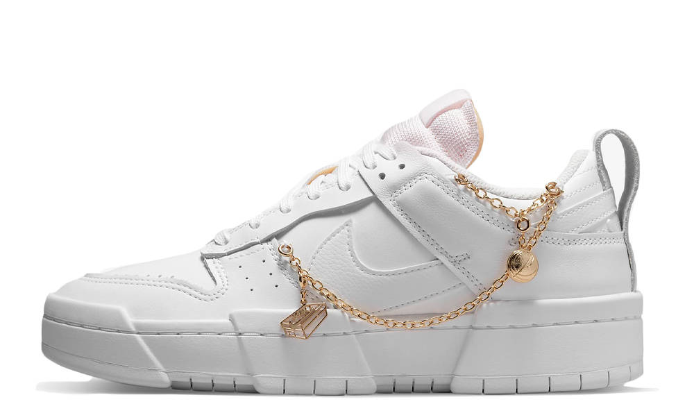 Nike Dunk Low Disrupt White Gold
