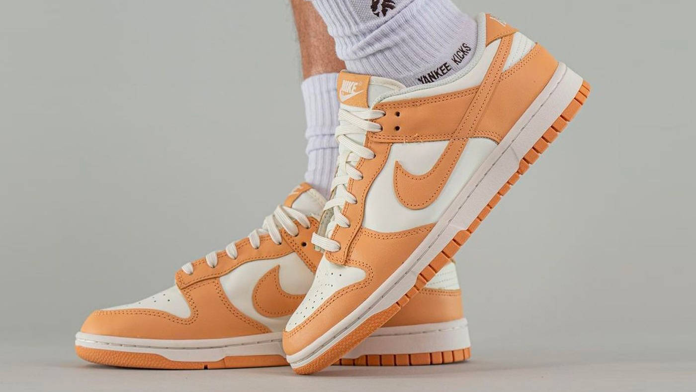 Nike Dunk Low Harvest Moon On-Foot