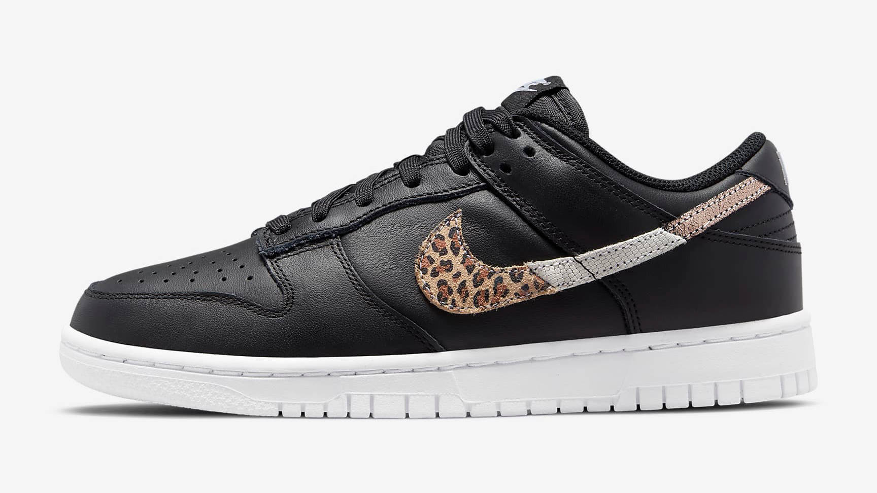 Nike Dunk Low Leopard Black