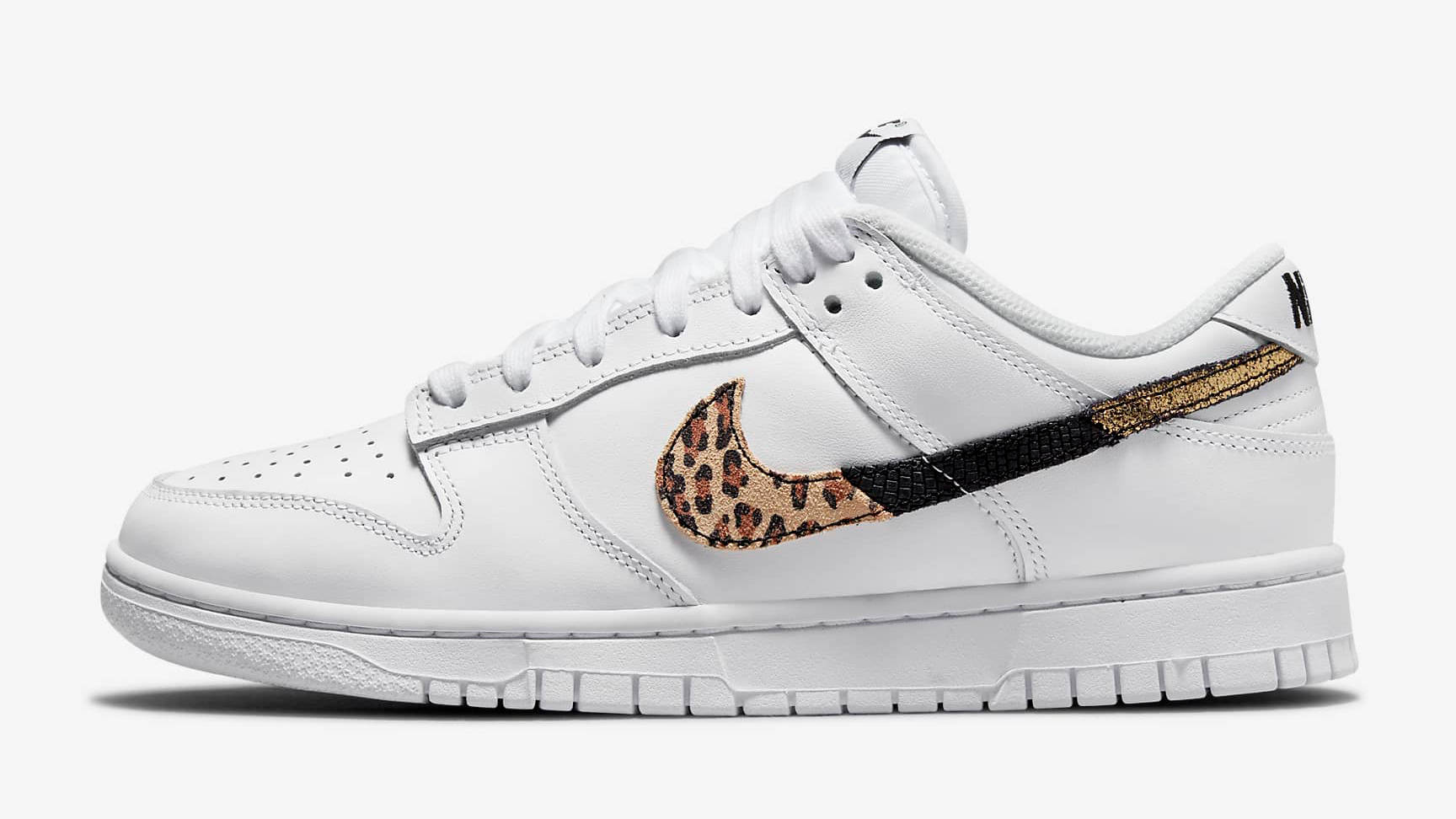 Nike Dunk Low Leopard White