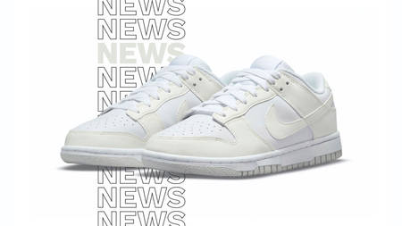 The Nike Dunk Low Next Nature "Sail" Arrives with Neutral Hues The Nike Dunk Low Next Nature "Sail" Arrives with Neutral Hues