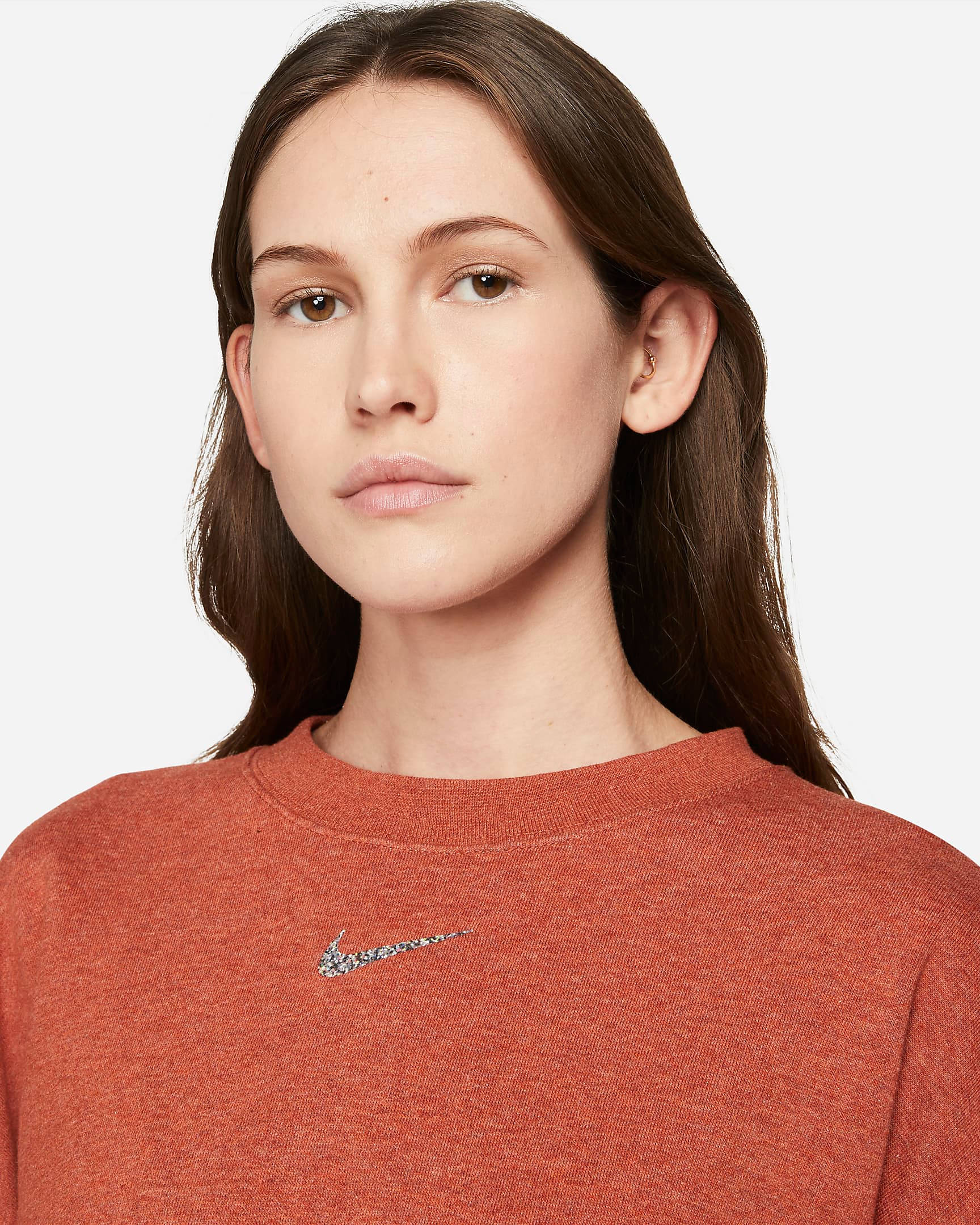 sportswear collection essentials oversize fleece crew sweatshirt nike