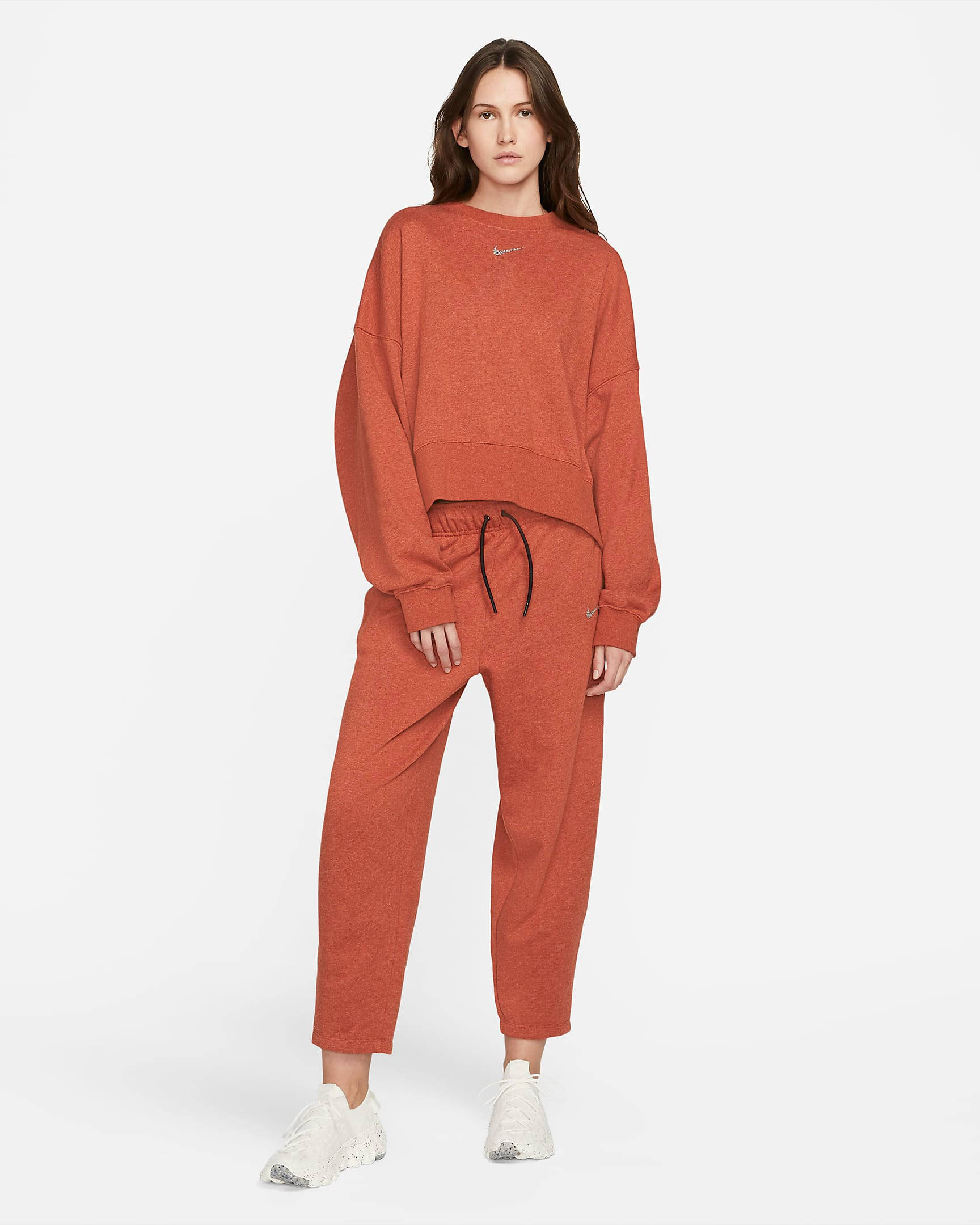 sportswear collection essentials oversize fleece crew sweatshirt nike