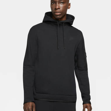 Nike Sportswear Tech Fleece Contrast Taping Pullover Hoodie