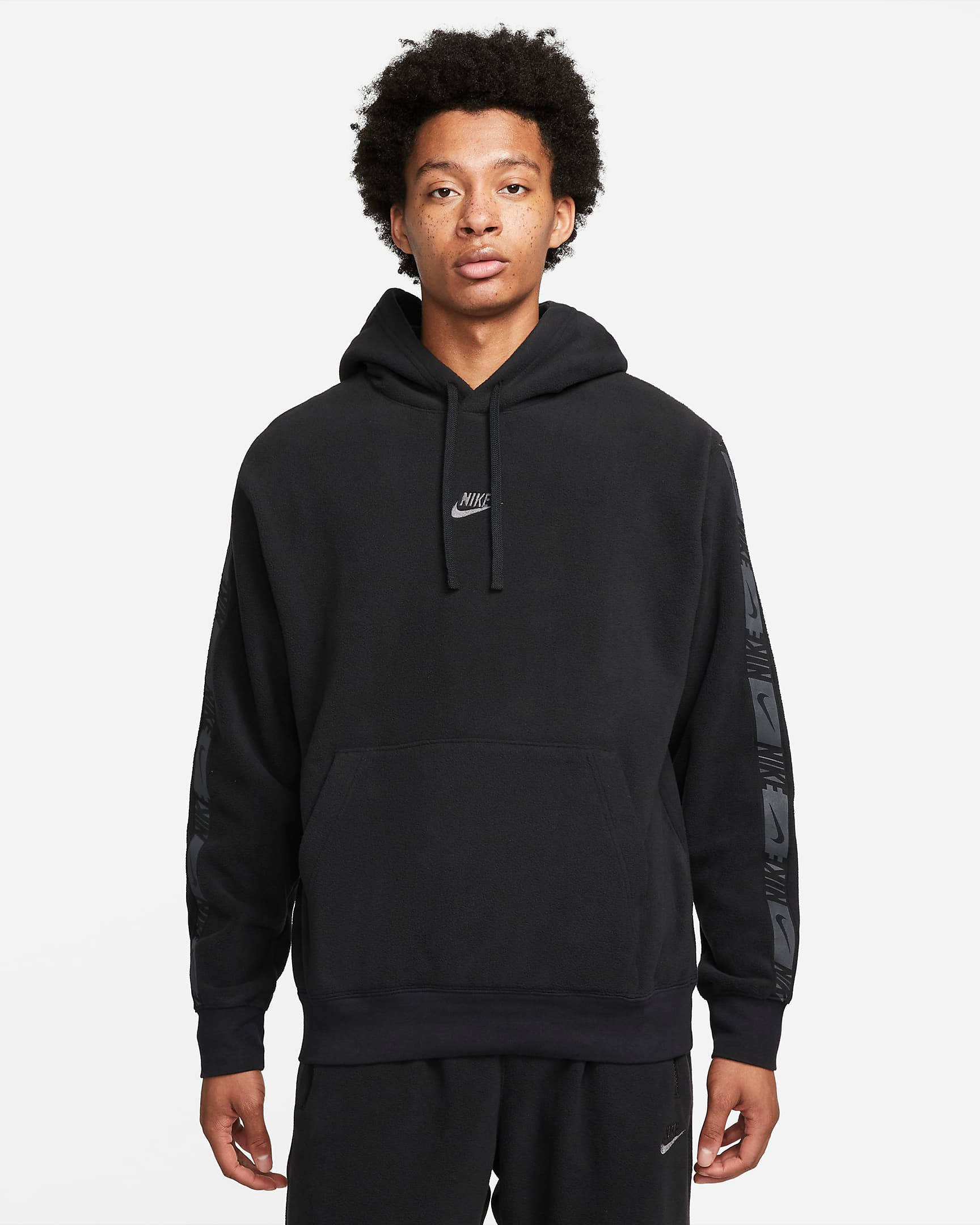 sportswear fleece hoodie