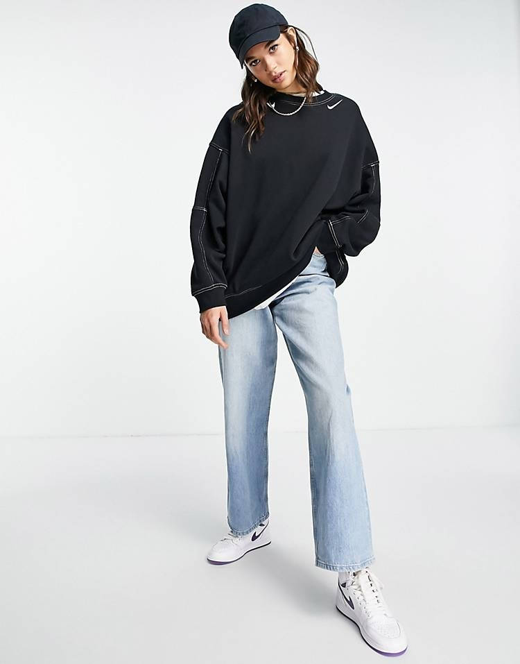 Nike Swoosh Fleece Oversized Sweatshirt