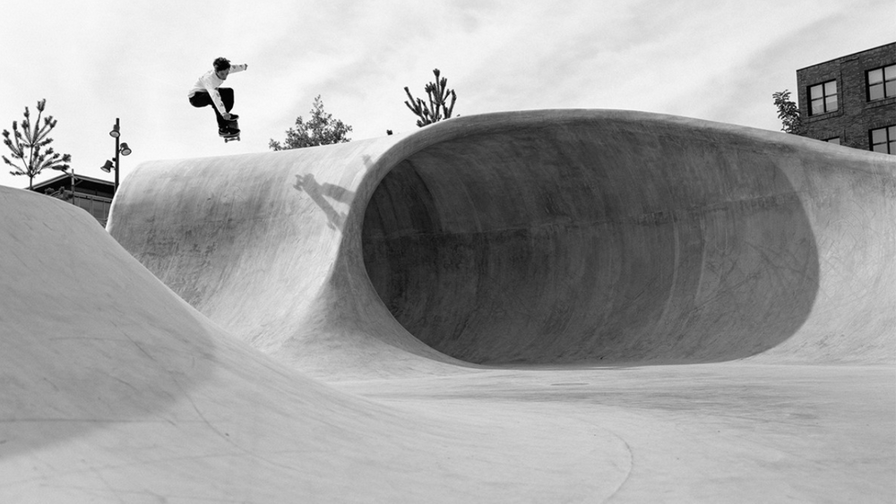 Image via Marcel Veldman Nike Create a Skatepark of Dreams at Its European HQ