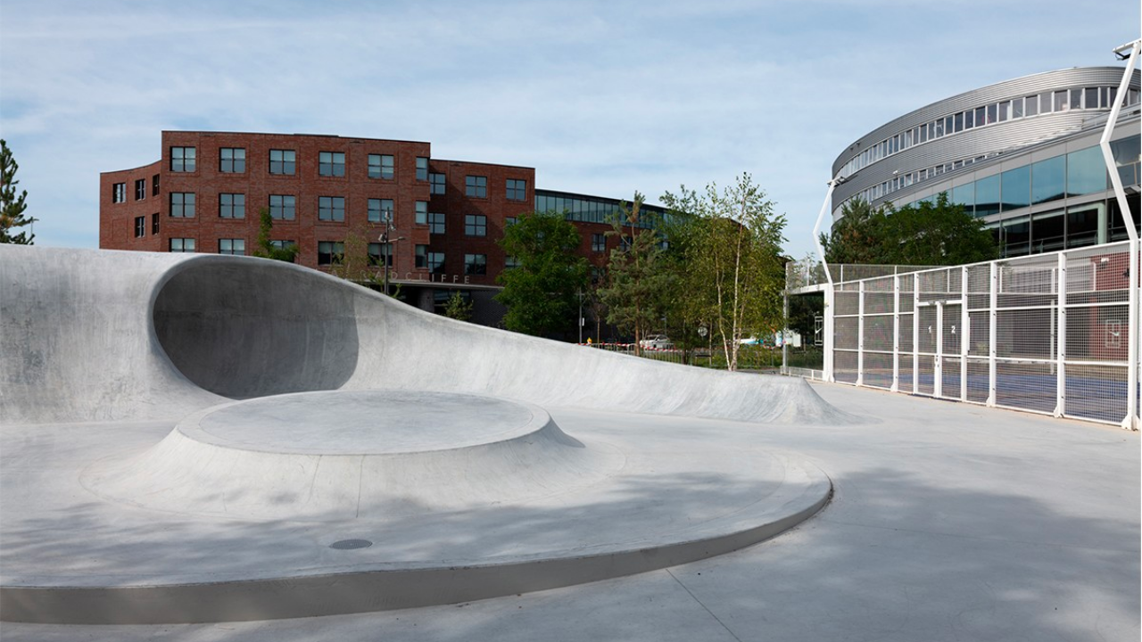 Nike Create a Skatepark of Dreams at Its European HQ