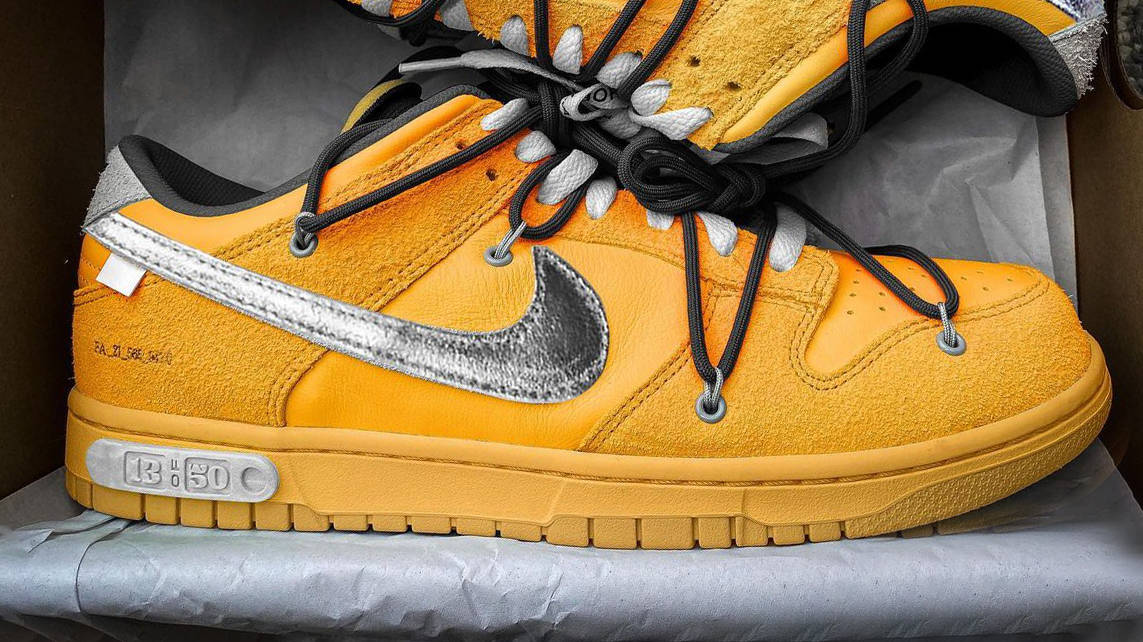 The Off-White x Nike Dunk Low Collection Releases This Week
