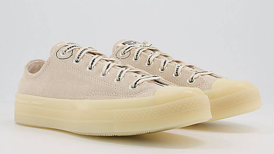 Offspring Community x Converse Chuck 70 Low Natural Ivory Side